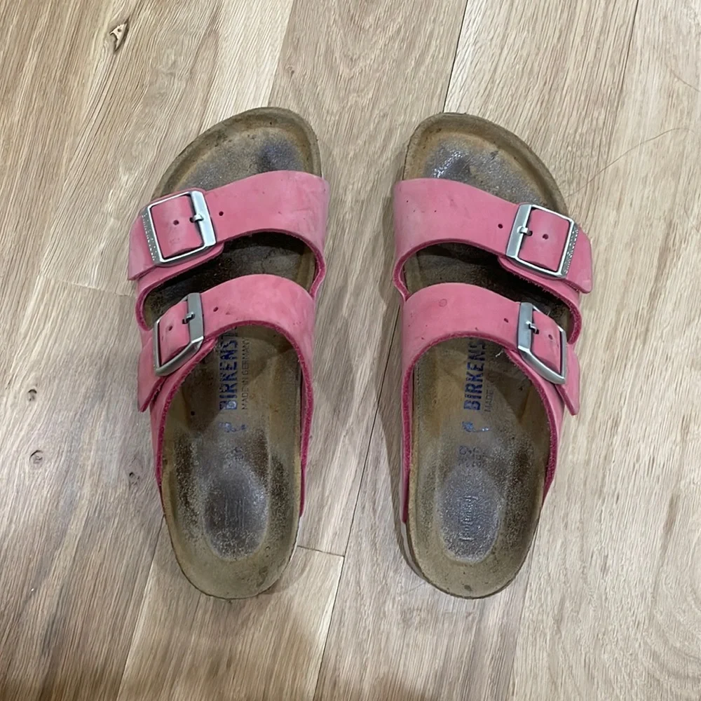 Pink Birkenstocks - Picture 1 of 4